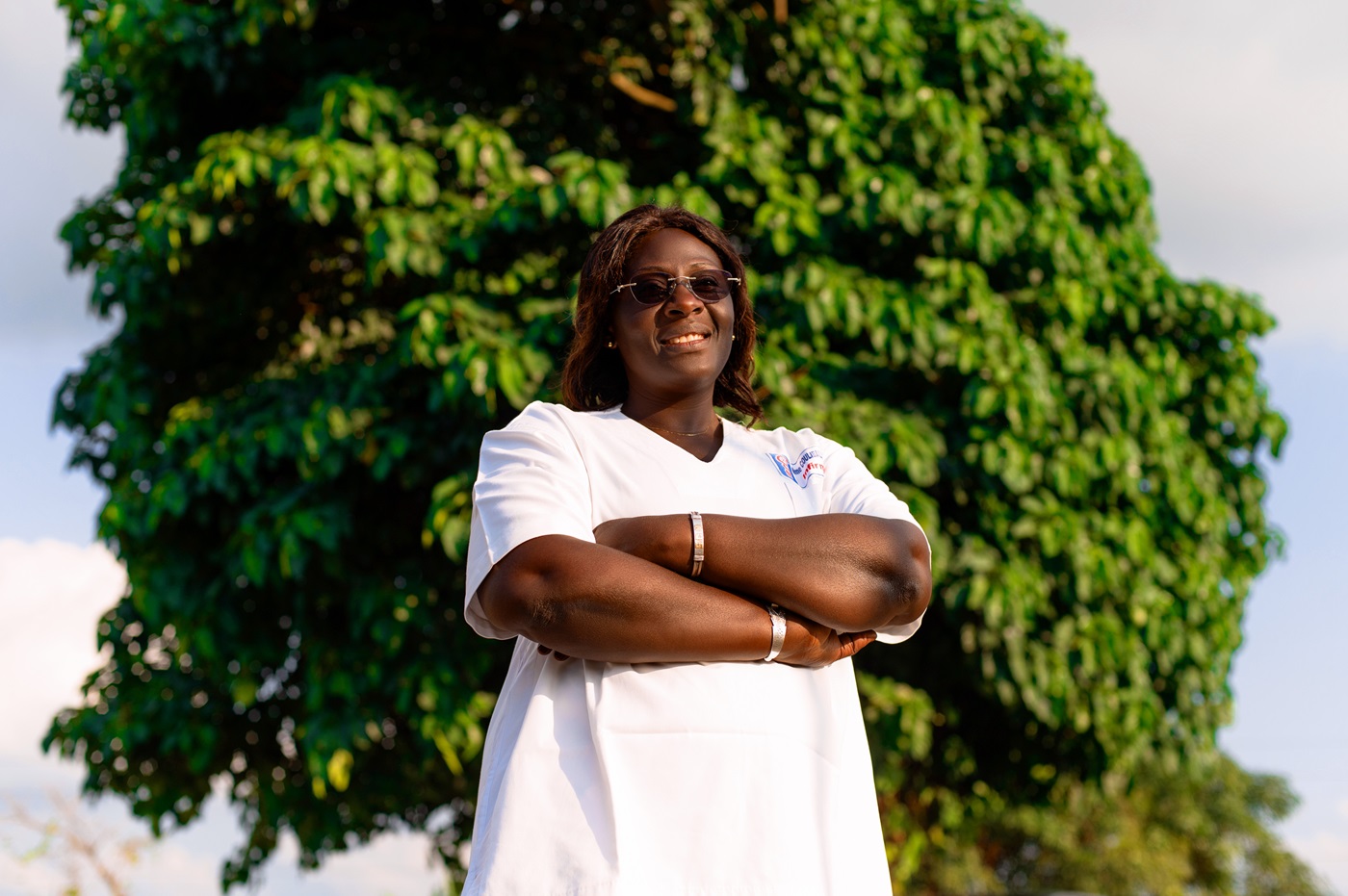 Mariam is a nurse at a rural health centre in Côte d’Ivoire.